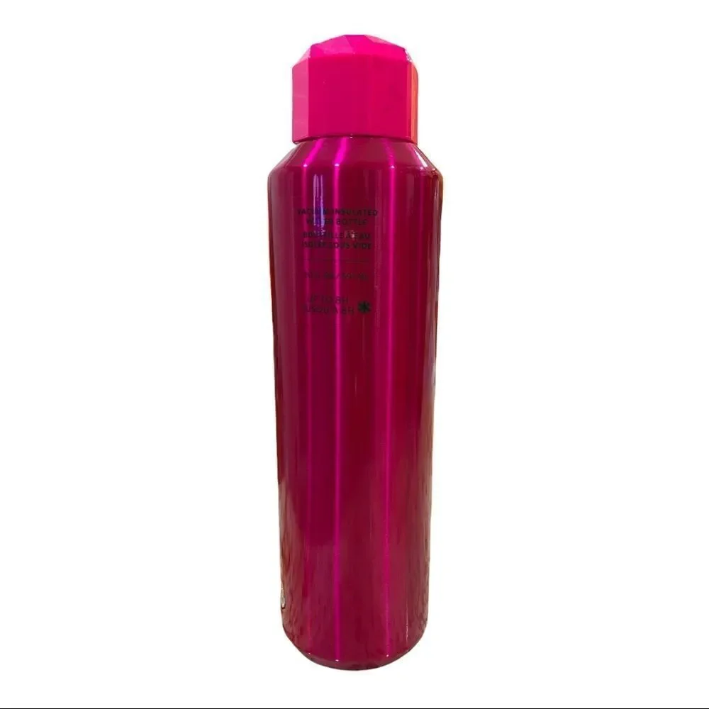 NWT Starbucks 2021 Holiday Fushia Pink Jewel Vacuum Isulated 20oz Tumbler